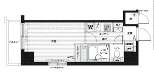 トーシンフェニックス笹塚駅前弐番館の物件間取画像